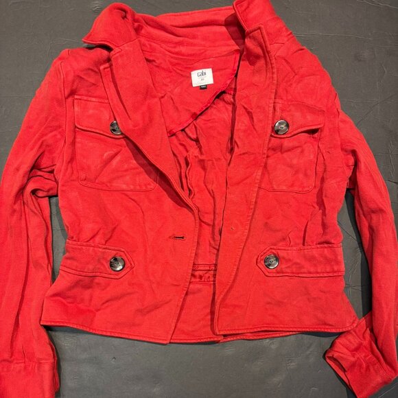Cabi The Little Red Jacket– Women’s Size 10 – Red Blazer - Picture 1 of 10